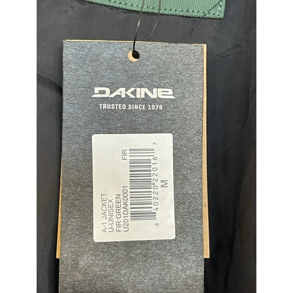 Dakine‎ Jacket Mens Womens Medium Green A-1 10K Waterproof Ski Snowboarding Coat